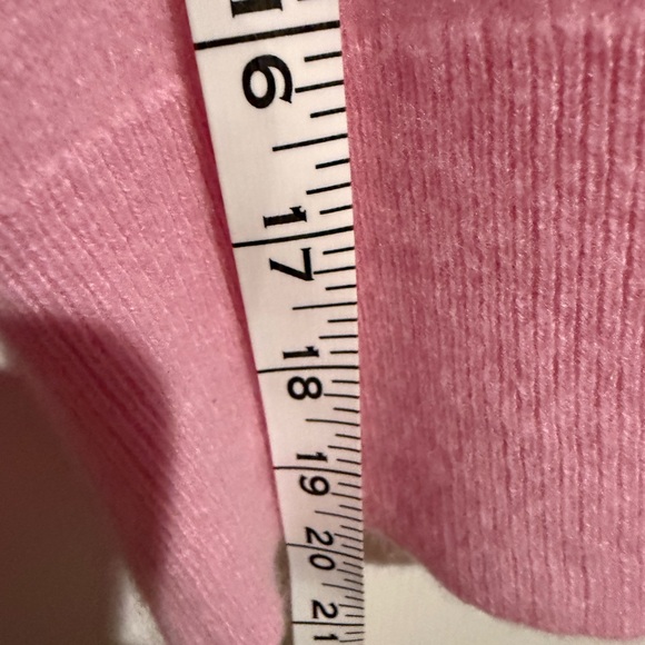 Pink 100% cashmere sweater by j.crew - Picture 7 of 7